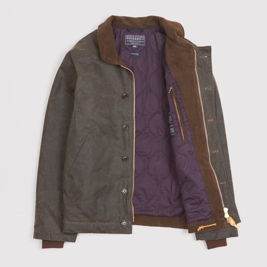 Manifattura Ceccarelli Waxed N-1 Deck Jacket
