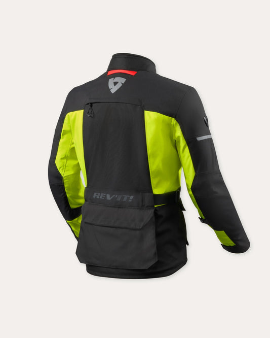 Jacket Outback 5 H2O | Black-Neon Yellow