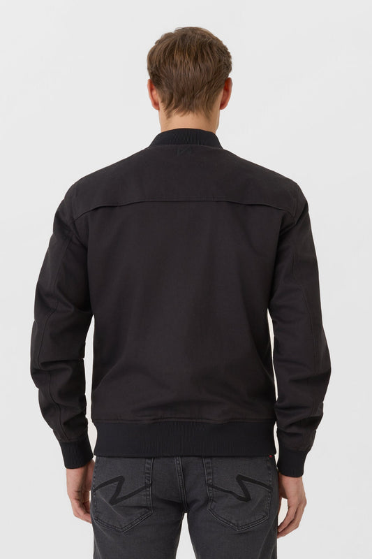 VENTURA BLACK AA - Summer bomber jacket