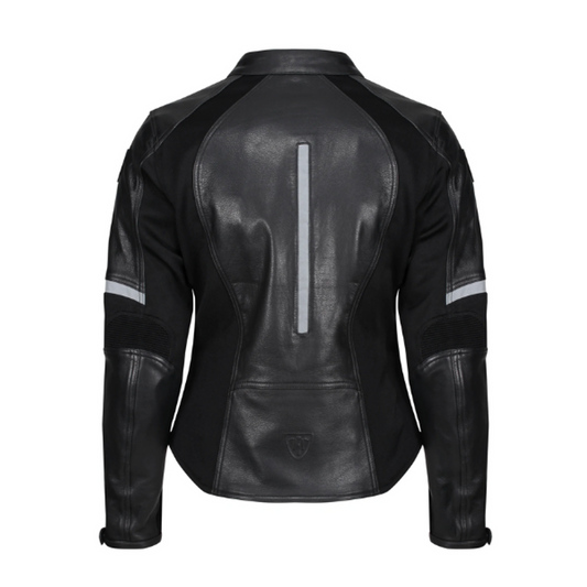 MOTOGIRL FIONA BLACK LEATHER JACKET