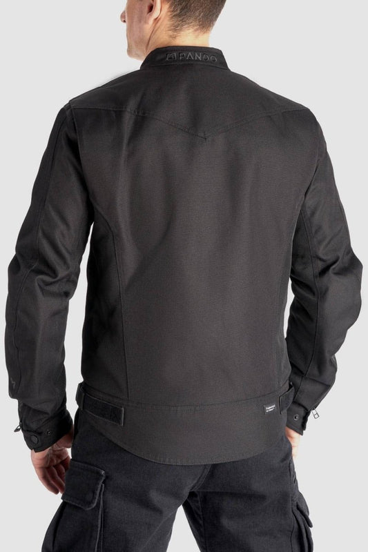 AIR TATE JACKET BLACK - All-Weather Motorcycle Jacket - Vox Leather