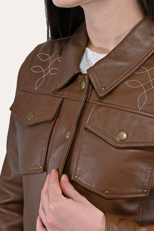 Callum Trucker Jacket - Vox Leather