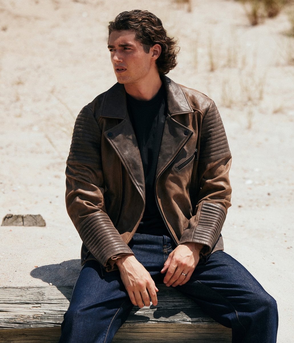Dom Padded Moto Jacket - Vox Leather