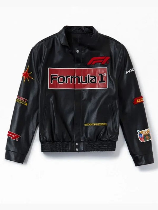 Formula 1 x PacSun Leather Pole Position Jacket - Rare Leather