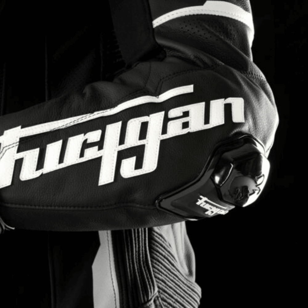 Furygan Eclipse X Kevlar Track Suit (Black White) - Vox Leather