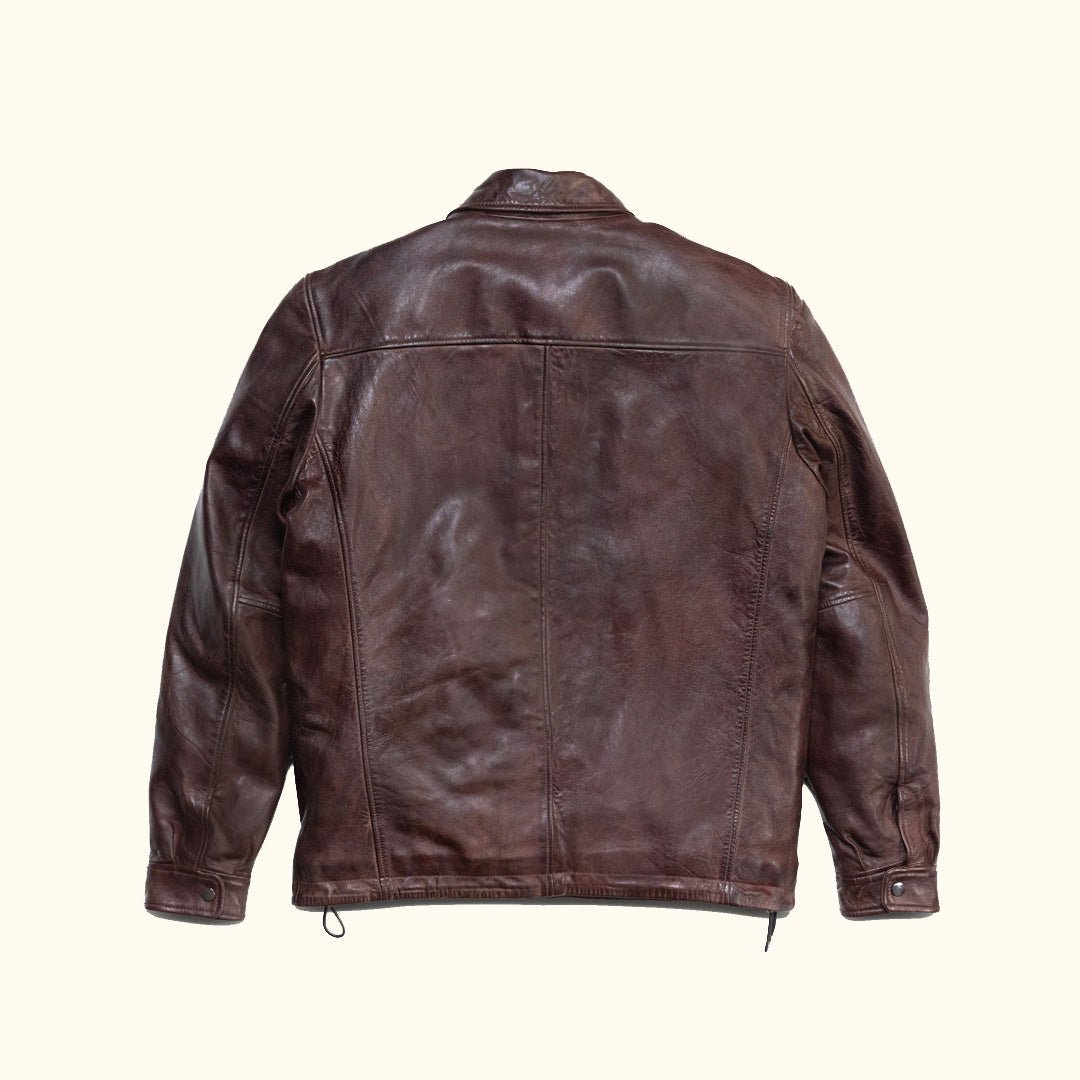 Glenwood Leather Driving Jacket - Vox Leather
