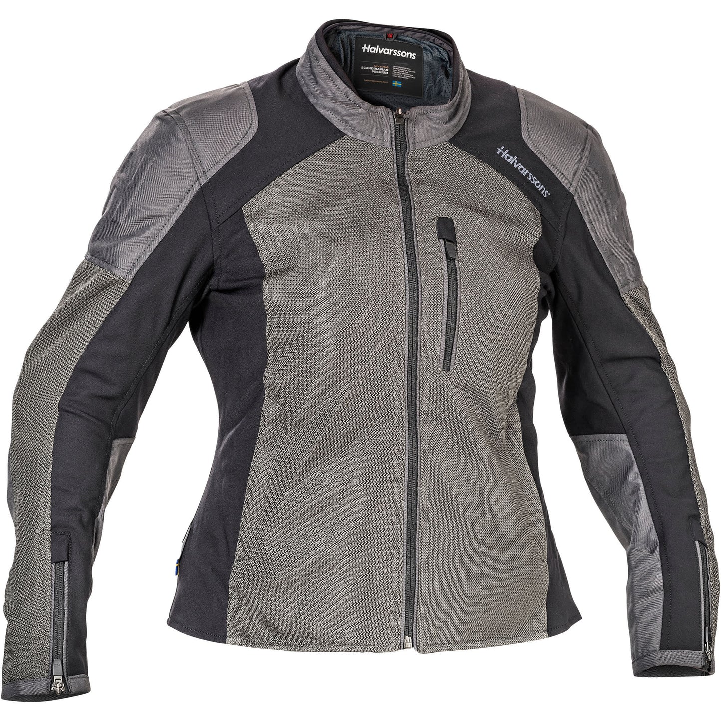 Halvarssons Ladies Arvika Textile Jacket - Dark Grey