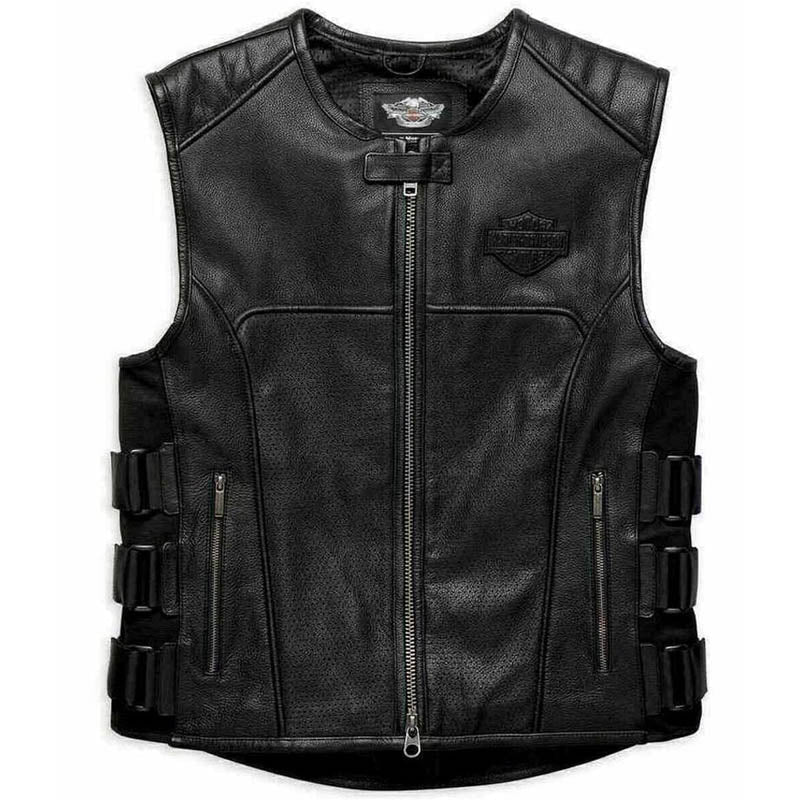 Harley Davidson Leather Vest - Vox Leather