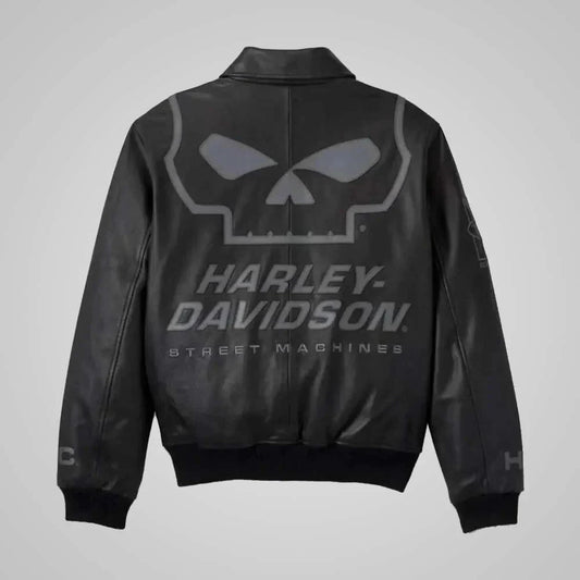 Harley Davidson New Willie G Skull Leather Master Jacket - Vox Leather