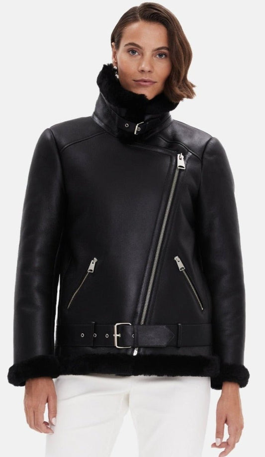Harriet Shearling Jacket - Vox Leather