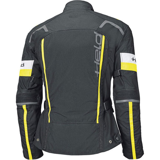 Held 4-Touring 2 Textile Jacket Black / Fluo Yellow - Vox Leather