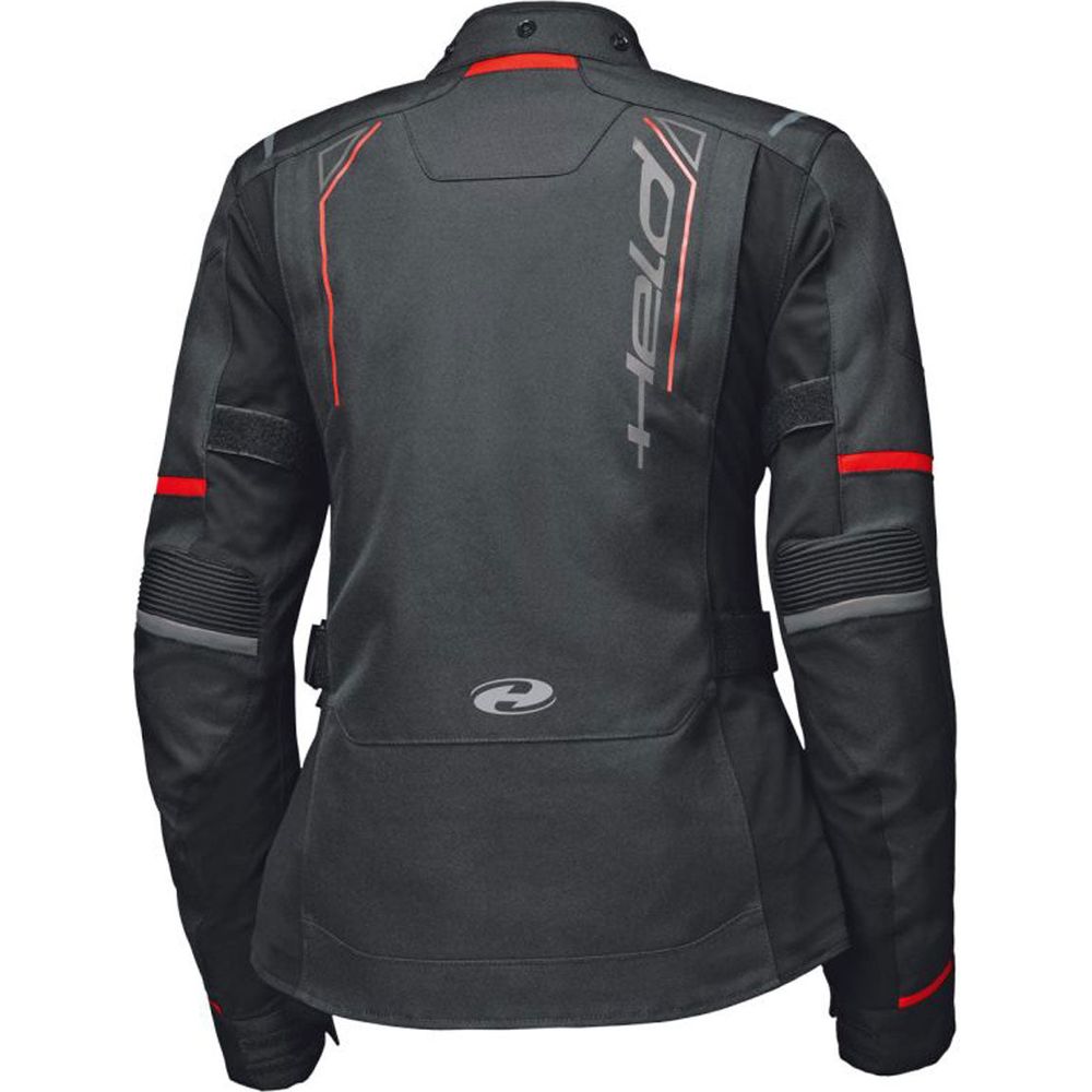 Held Savona ST Ladies Textile Jacket Black / Red - Vox Leather