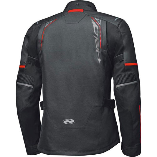 Held Savona ST Textile Jacket Black / Red - Vox Leather