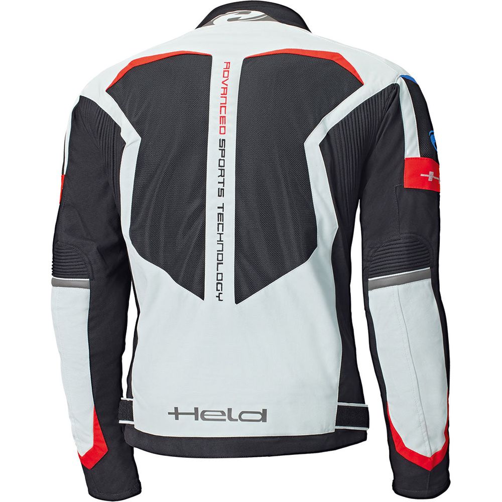 Held Sonic 2 Textile Jacket Grey / Blue - Vox Leather