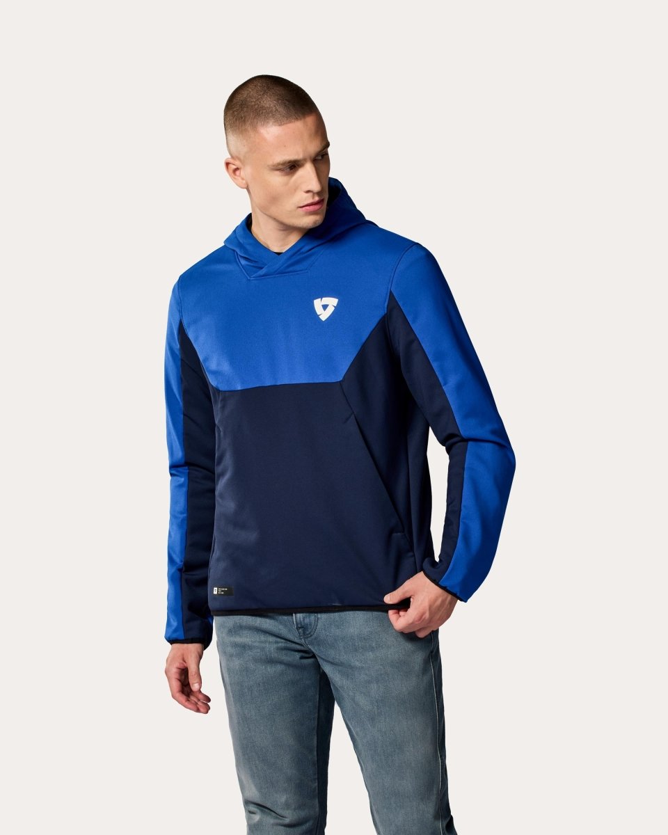 Hoodie Andon | Blue-Blue - Vox Leather