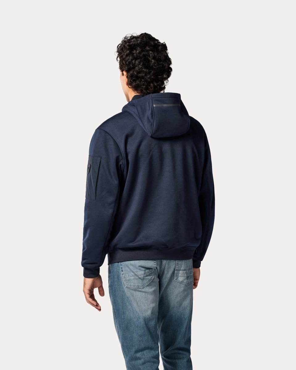 Hoodie Oakwood | Dark Blue - Vox Leather