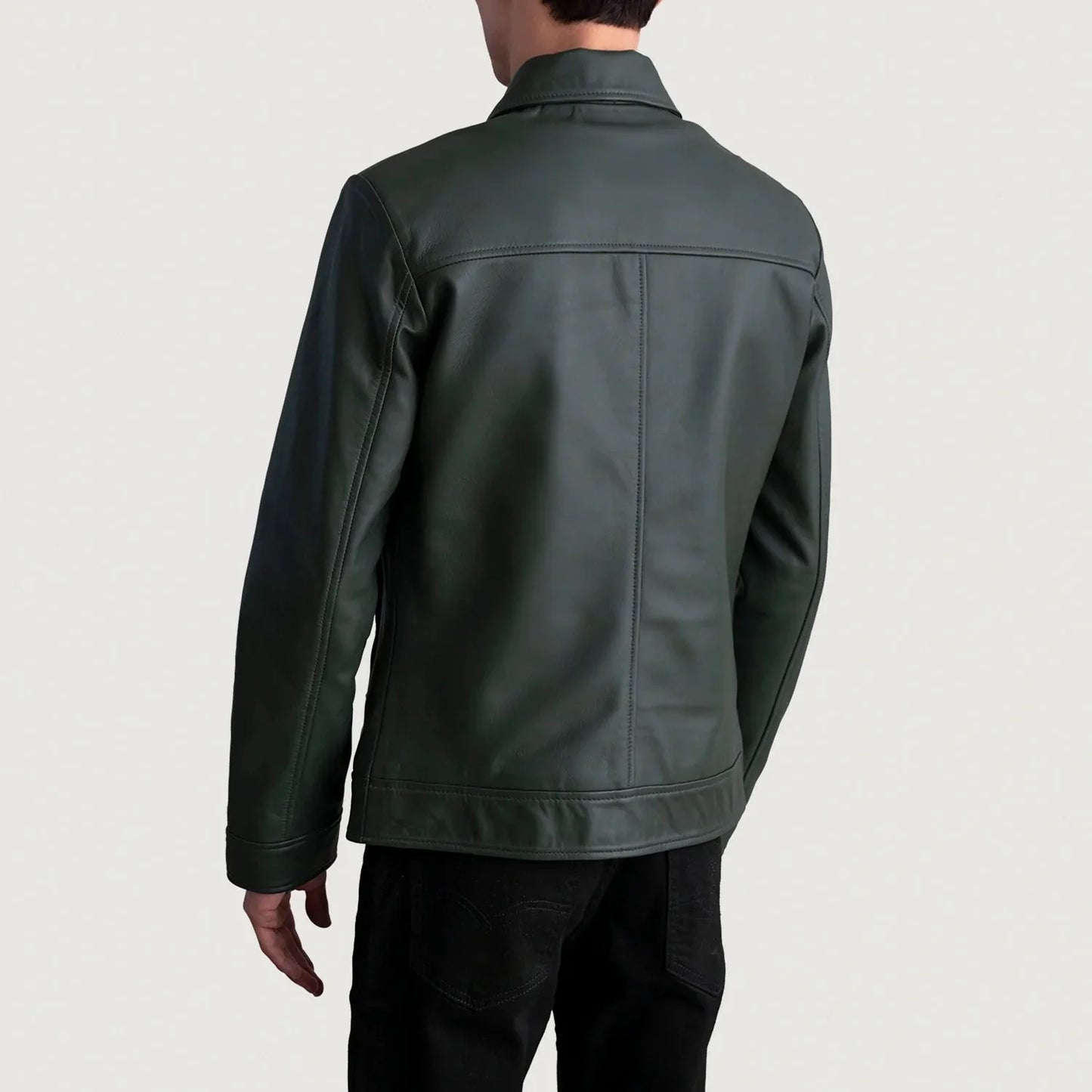 Inferno Green Leather Jacket - Rare Leather