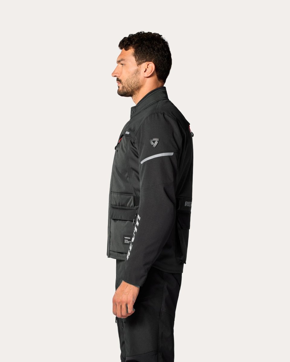 Jacket Outback 5 H2O | Anthracite-Black - Vox Leather