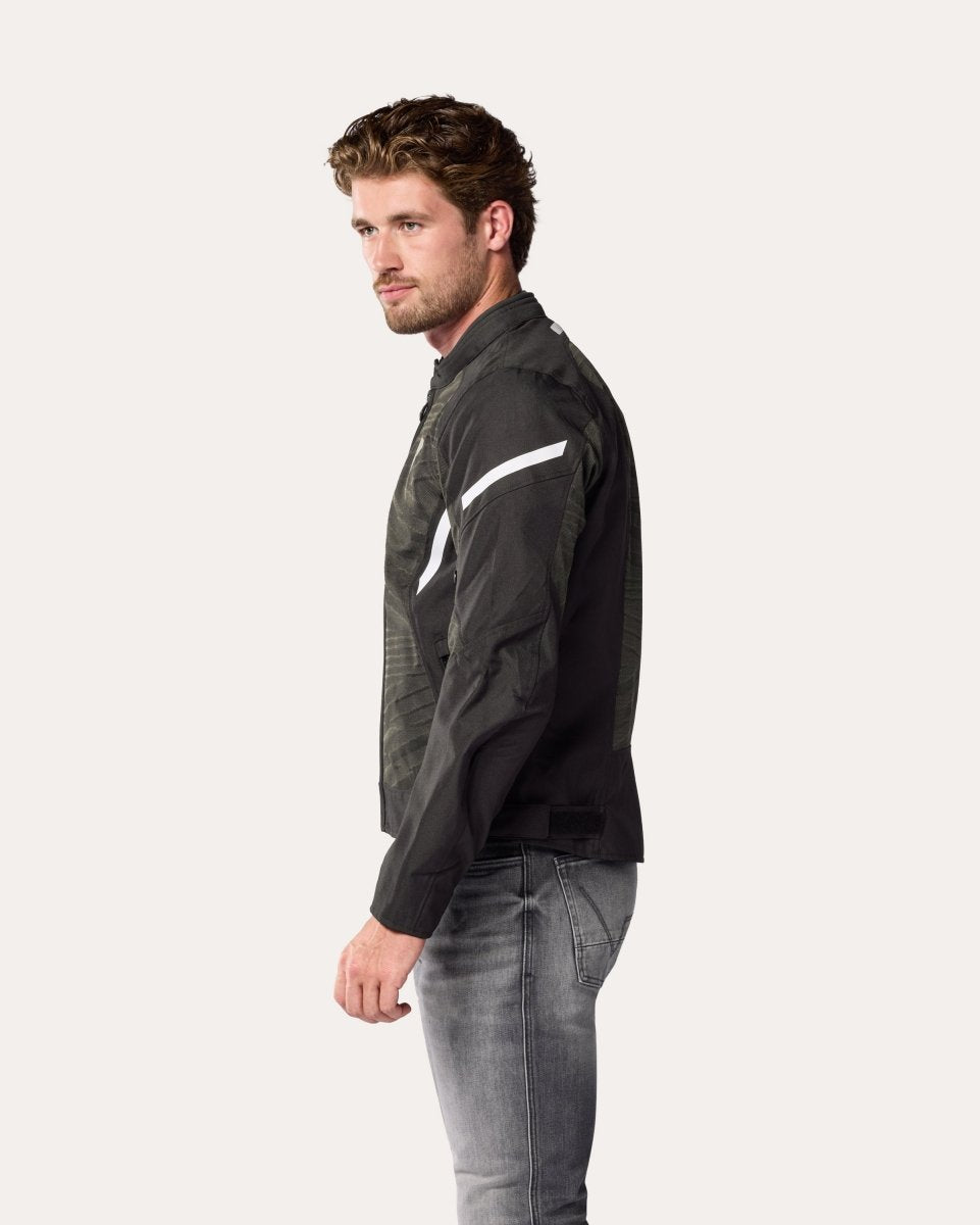 Jacket Torque 2 H2O | Black-Anthracite - Vox Leather
