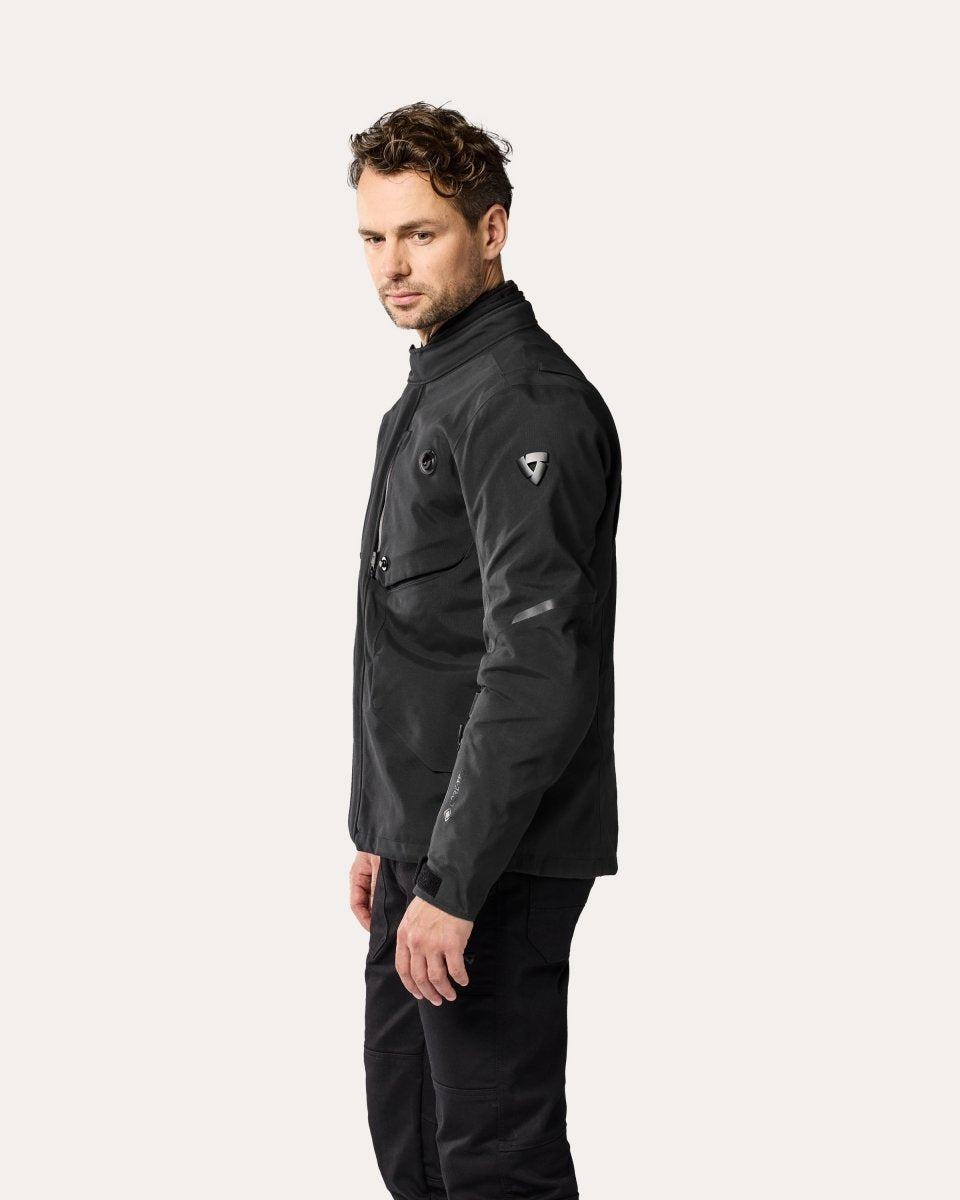 Jacket Trench 2 GTX | Dark Blue - Vox Leather