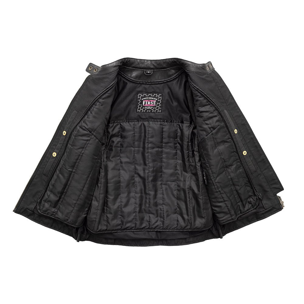 Jewel - Women's Motorcycle Leather Jacket - Rare Leather