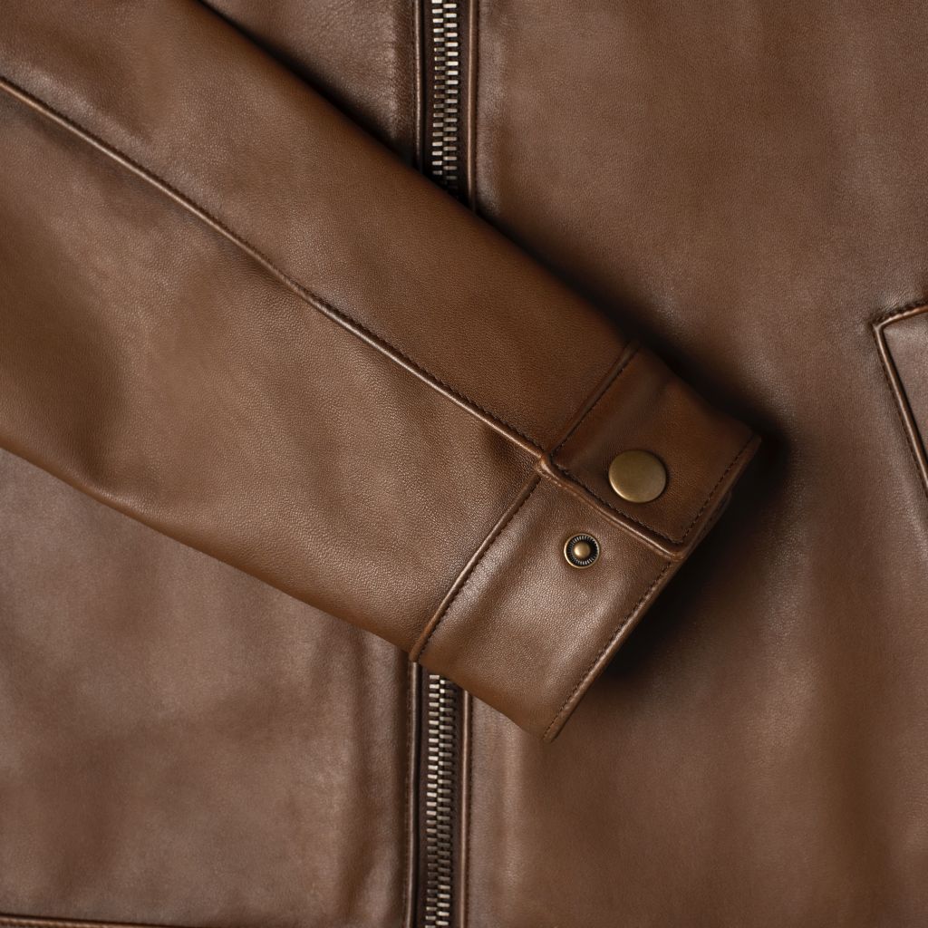 Keanu Jacket | Walnut - Vox Leather