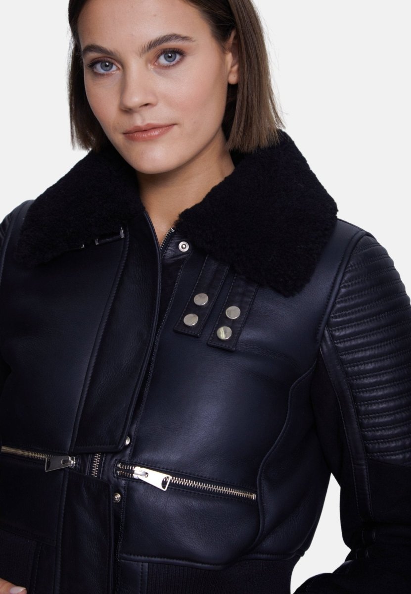 Lucinda Sheepskin Jacket - Vox Leather
