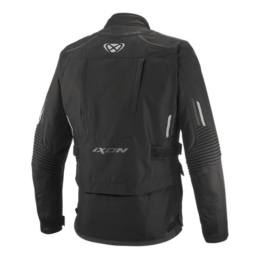 Midgard - All Season Motorcycle Touring Jacket (Black) - Vox Leather