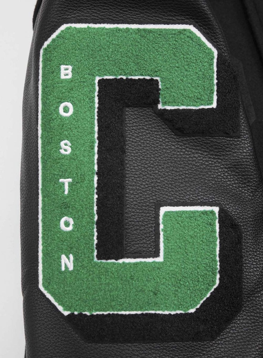 NBA BOSTON CELTICS MASHUP RIB WOOL VARSITY JACKET - Vox Leather