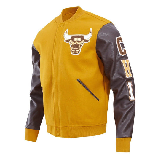 NBA CHICAGO BULLS CLASSIC WOOL VARSITY JACKET - Rare Leather