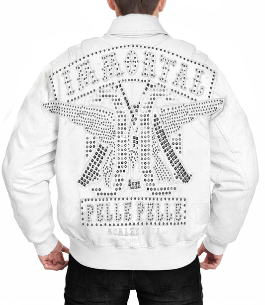 Opium Immortal White Leather Jacket - Rare Leather Order Now !!