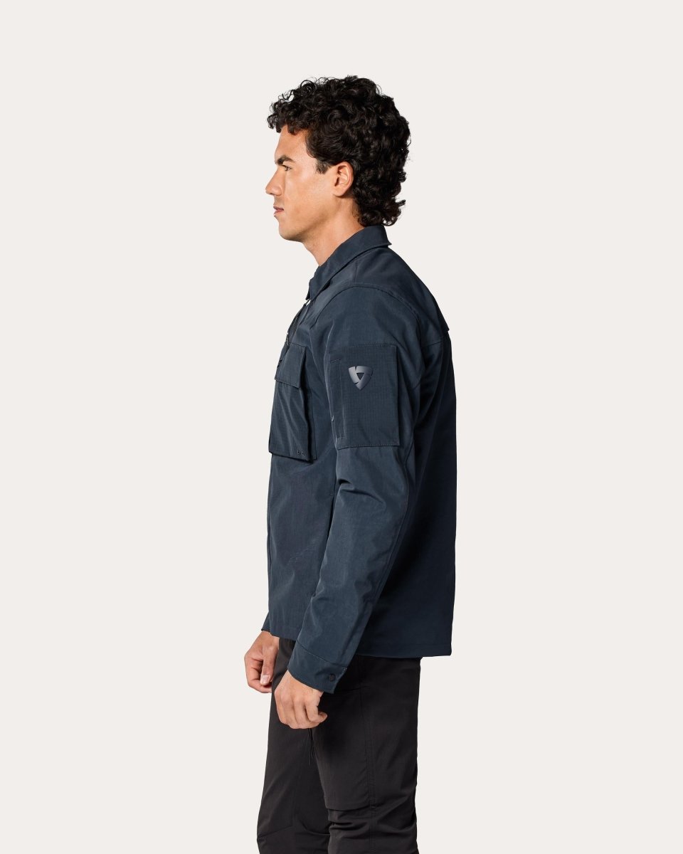 Overshirt Yaletown | Dark Blue - Vox Leather