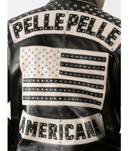Pelle Pelle All American Heritage Series Black Men’s Jacket | PURE LEATHER JACKET - Vox Leather