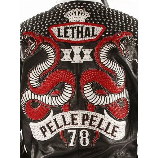 Pelle Pelle Lethal 78 Men’s Black Pure Leather Jacket - Vox Leather
