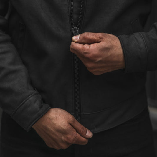 Racer Jacket | Black Matte - Rare Leather