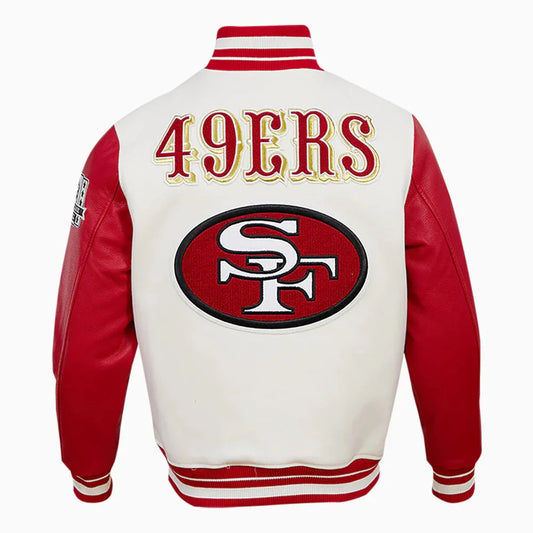 San Francisco 49Ers NFL Varsity Jacket - Rare Leather