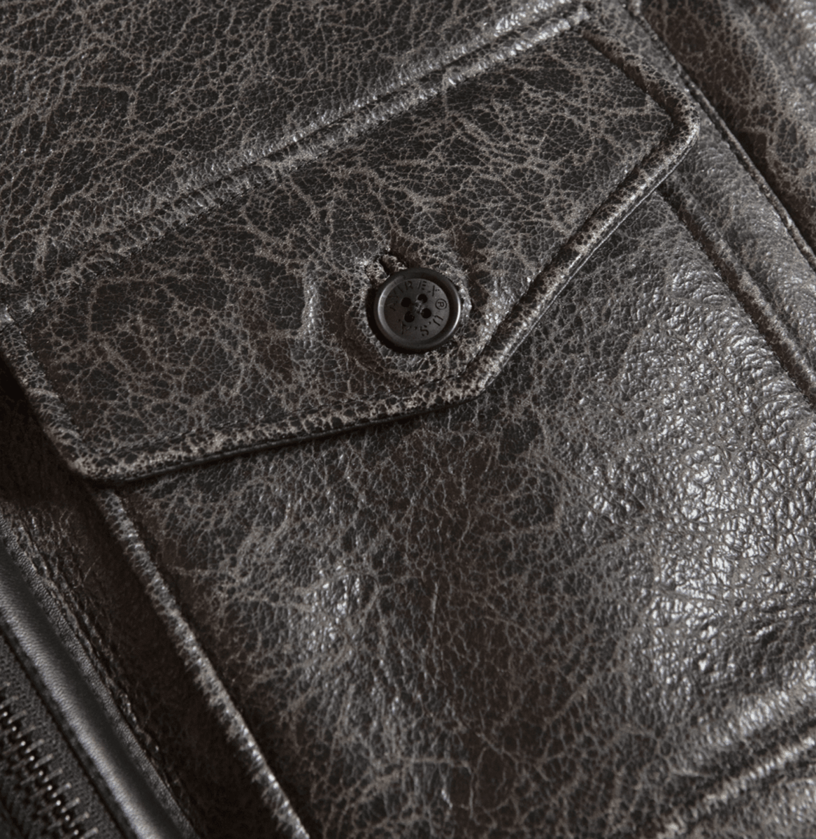 SHEARLING B-3 JACKET - Vox Leather