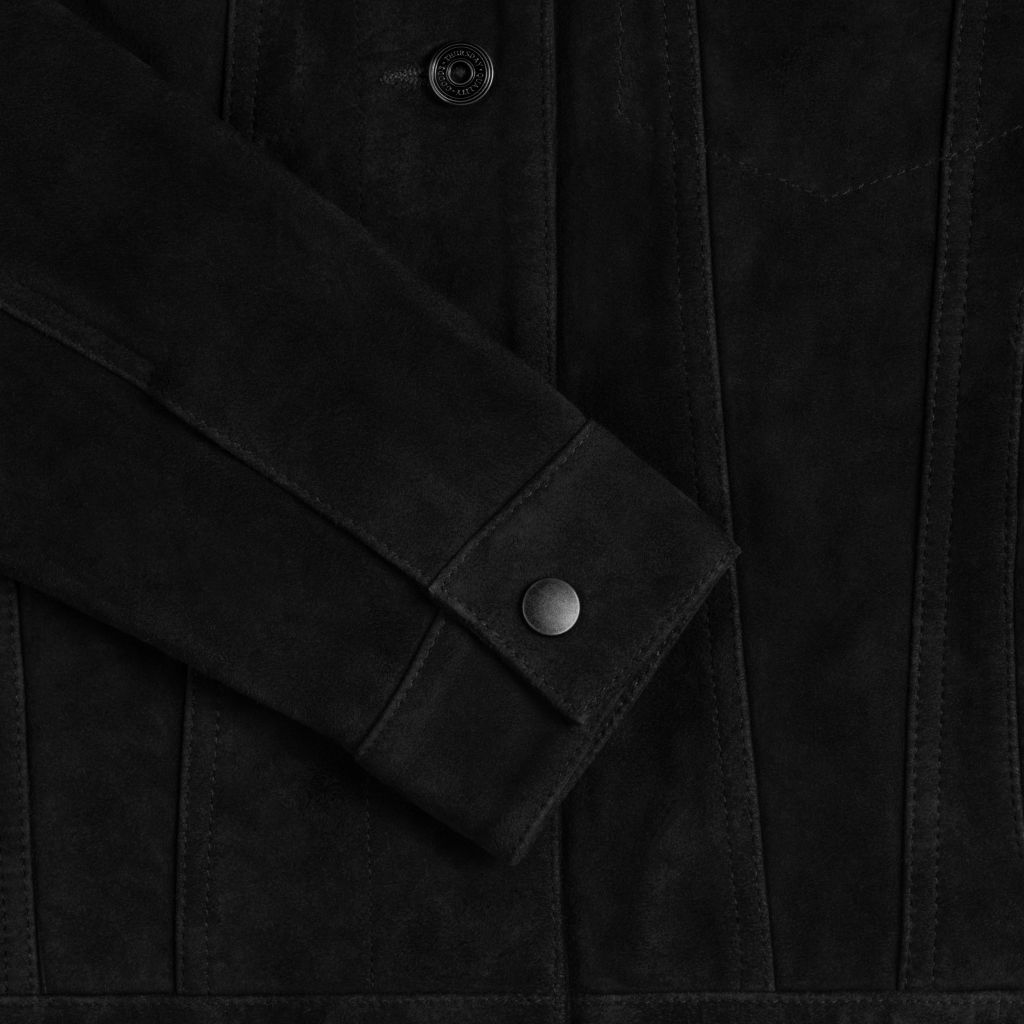 Suede Trucker Jacket - Vox Leather