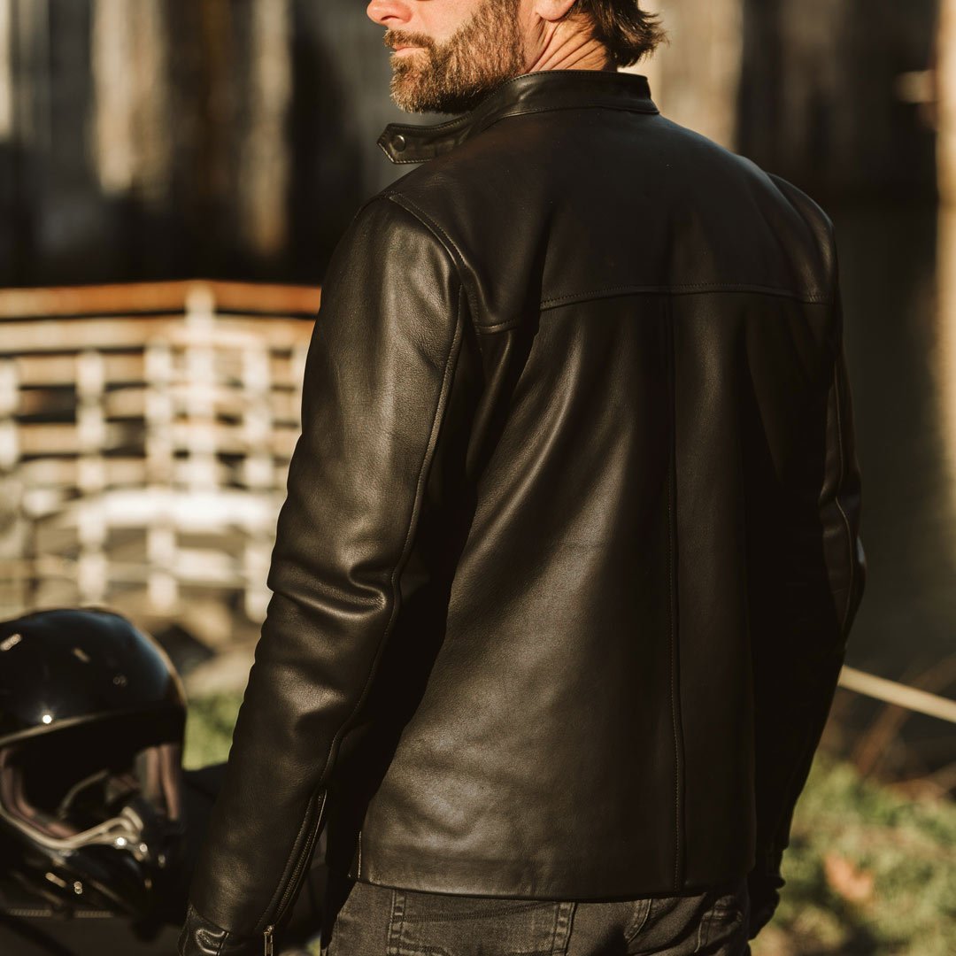 Thompson Leather Moto Jacket - Vox Leather