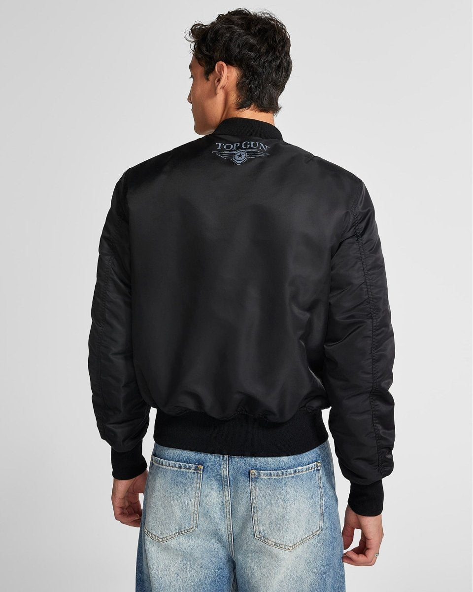 TOP GUN MA-1 BOMBER JACKET - Vox Leather