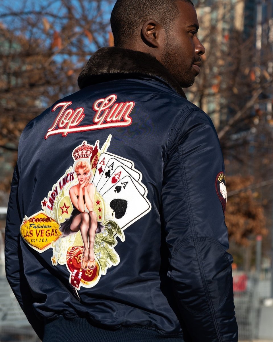 TOP GUN MEN'S "VEGAS" CW45 JACKET - Vox Leather