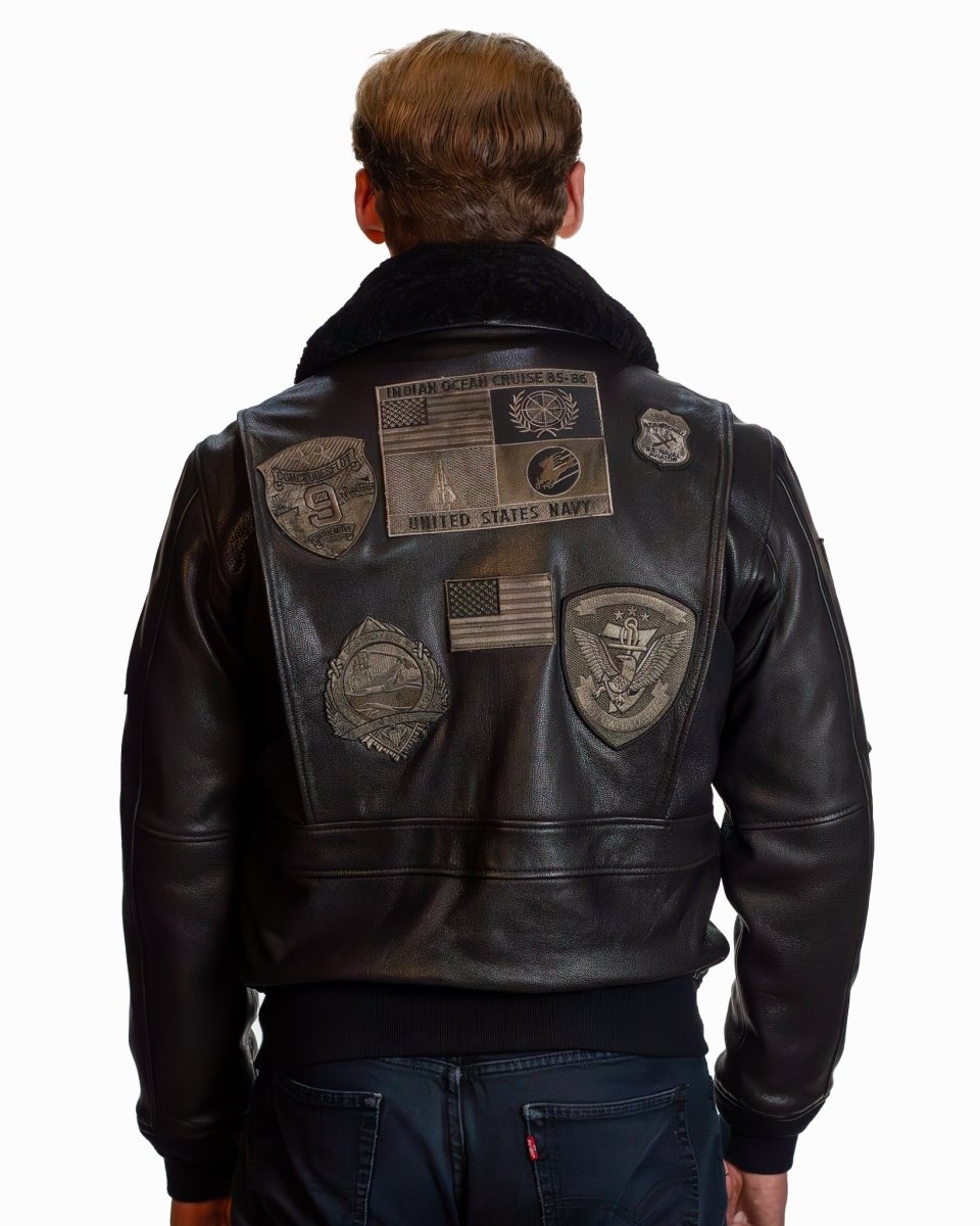 TOP GUN OFFICIAL SIGNATURE SERIES LEATHER JACKET - Vox Leather