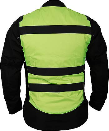 WEISE Flare Neon Yellow and Orange Reflective High Visibility Reversible Vest - Vox Leather