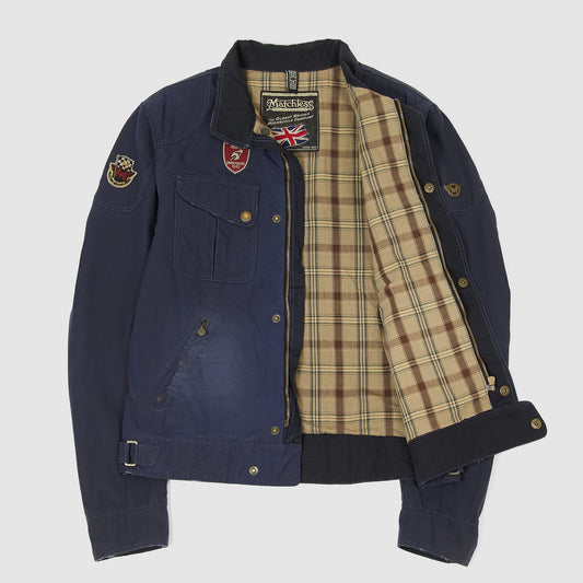 Matchless Road Driver Vintage Style Lightweight Wax-Jacket