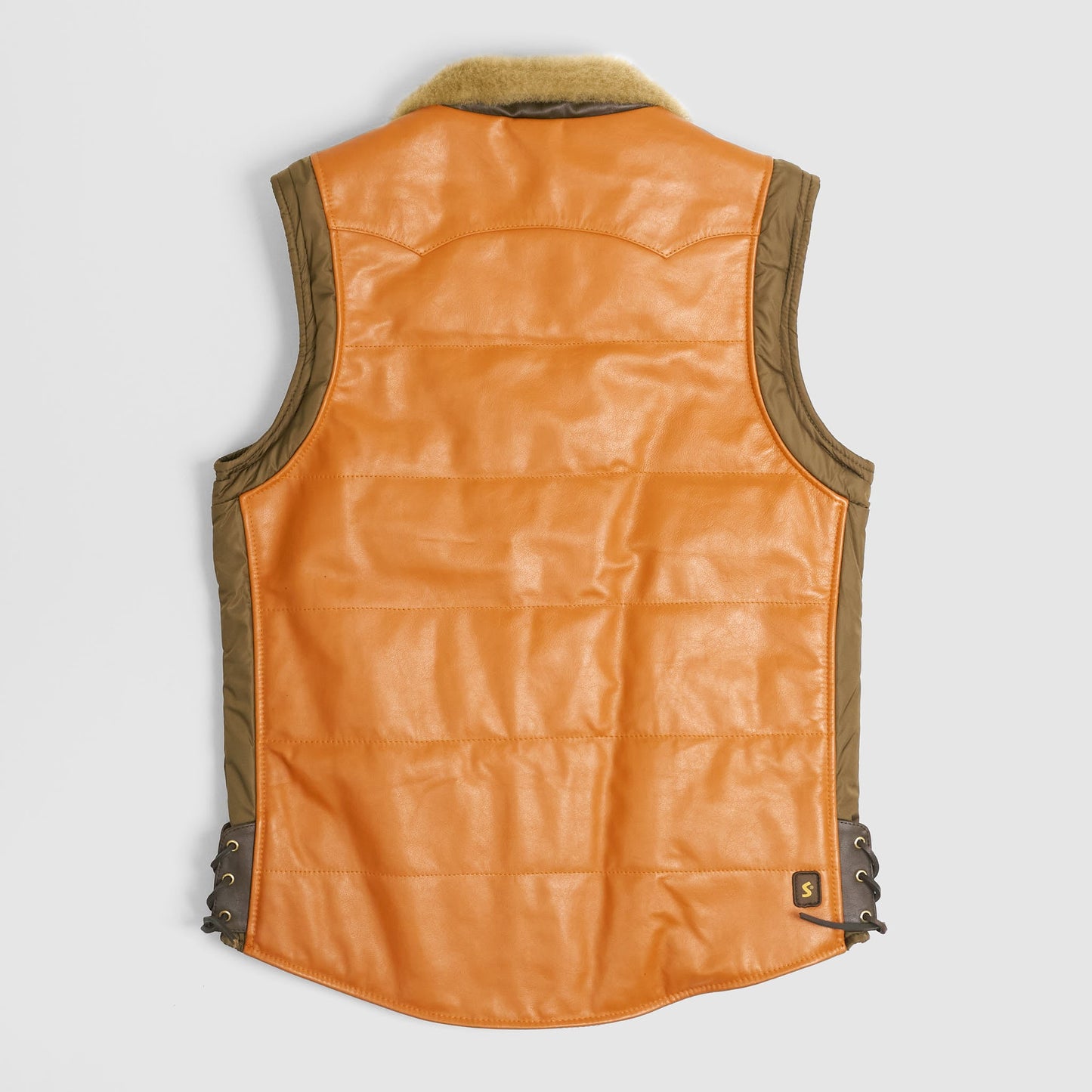 Schott N.Y.C. Padded Leather Jacket and Vest