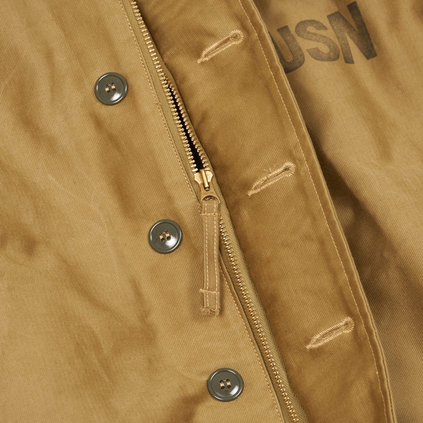 Buzz Rickson's N-1 Jungle Cloth Deck Jacket Demotex
