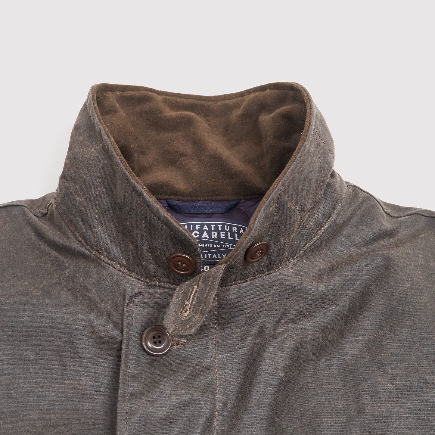 Manifattura Ceccarelli Waxed N-1 Deck Jacket