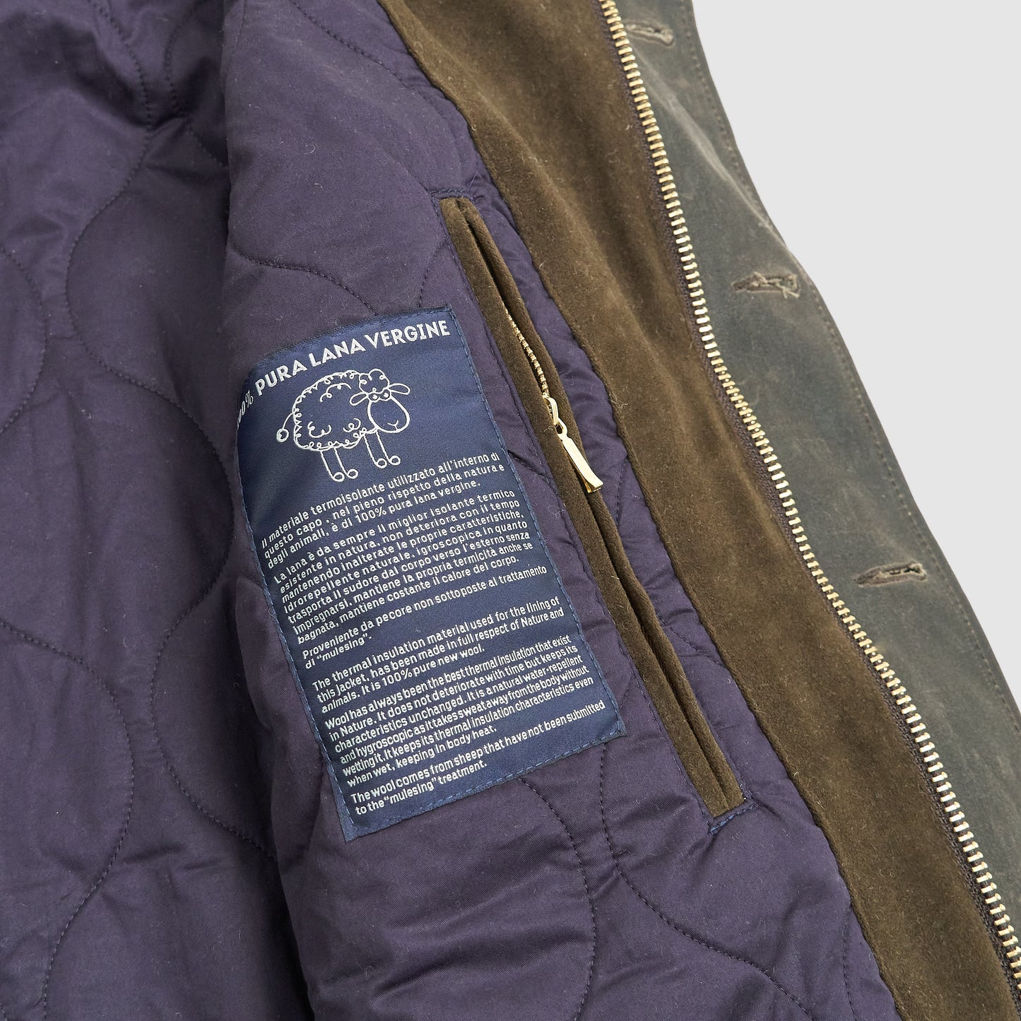 Manifattura Ceccarelli Waxed N-1 Deck Jacket