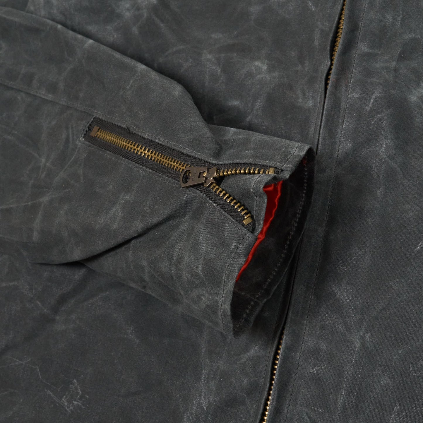Johnson Motors Heavy Canvas Waxed Cafe Racer Jacket