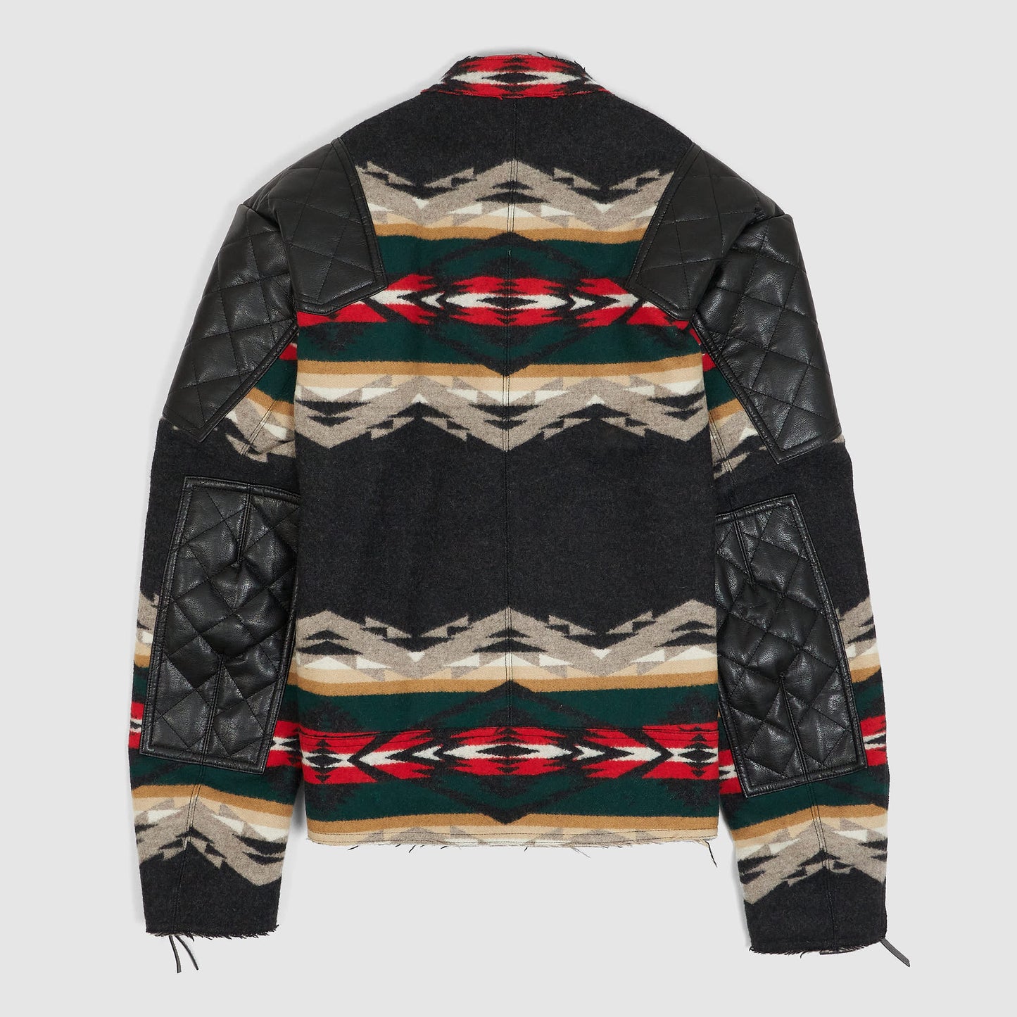 Junya Watanabe Man x Pendleton Blanket Quilted Perfecto Jacket